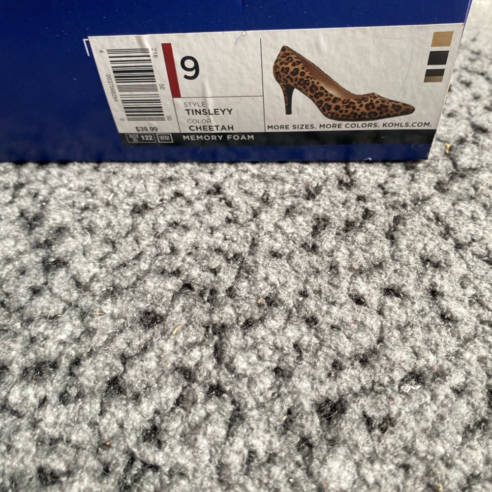 Apt. 9 Leopard-Print Pointed Toe Pumps - Brown and Black - Picture 4 of 12